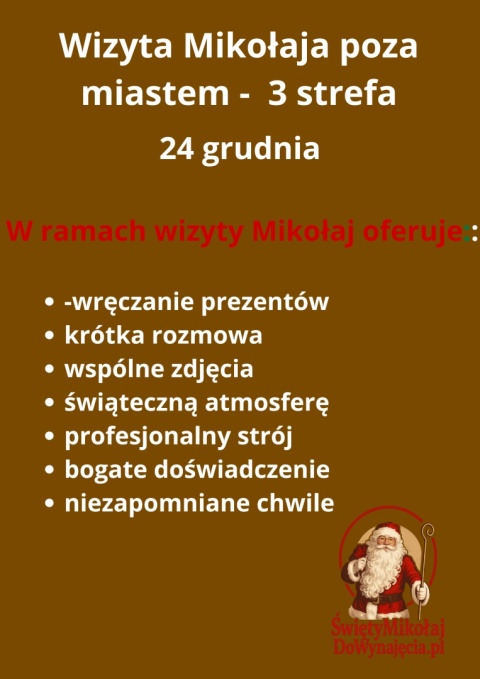 Wizyta Mikołaja w Domu poza miastem - 3 strefa
