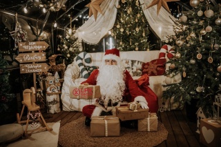 Wizyta Świętego Mikołaja w domu 24 grudnia